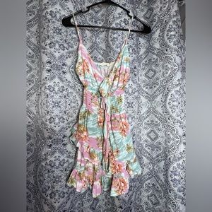 FLORAL BEACH DRESS